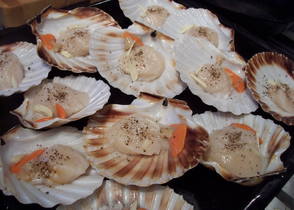 Морские гребешки не теряют своих вкусовых качеств при заморозке