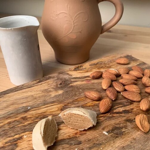 Мягкий туррон в виде миндаля в вафельном корпусе  (арт. PRPA04)