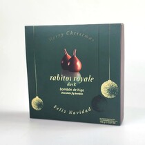 Инжир в шоколаде Rabitos Royale в Новогоднем шубере