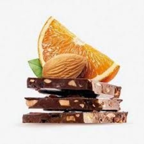 Молочный шоколад с миндалем и апельсином  (арт. PC4546)