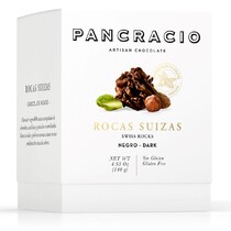 Конфеты из дробленых орехов с темным шоколадом