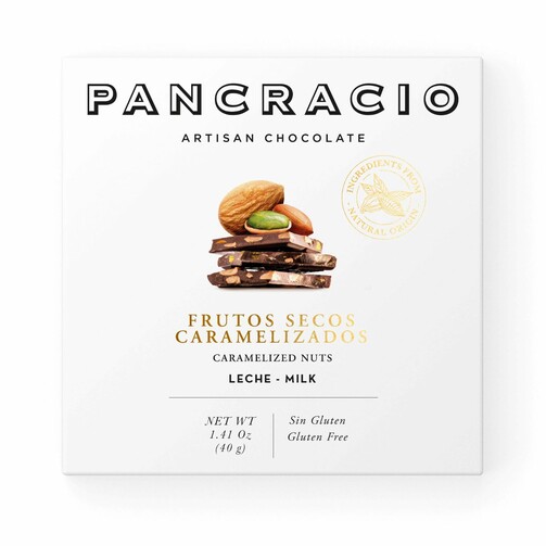 Молочный шоколад с карамелизированными орехами  (арт. PC4621)