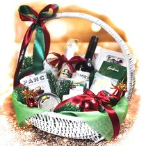 Новогодние праздничные корзины "Снежная гармония"