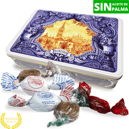 Ассорти Испанских десертов ручной работы (желез. коробка)  (арт. GAM32157)