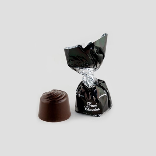 Конфеты из темного шоколада с кремовой начинкой 100г  (арт. XCL0047)