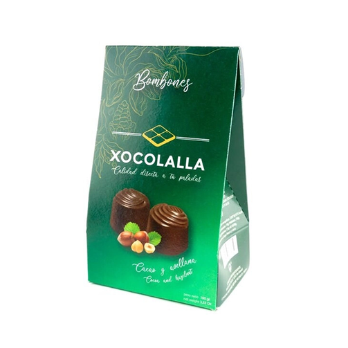 Конфеты из молочного шоколада с пралине из лесного ореха 100г  (арт. XCL0044)