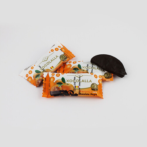 Дольки апельсина в шоколаде весовые  (арт. XCL0030-1)