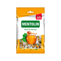 Леденцы без сахара с медом и ментолом на подсластителе 100 гр