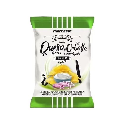 Картофельные чипсы Сметана и лук 