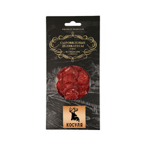 Колбаса сыровяленая Охота из косули нарезка