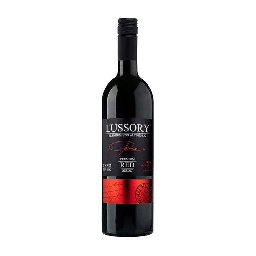 Напиток безалкогольный Красный Мерло без алкоголя Премиум Lussory Premium Red Merlot  (арт. LUS9853)