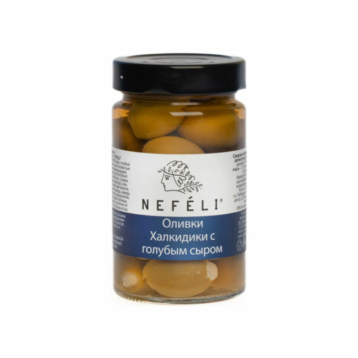 Оливки Халкидики с сыром Фета 
