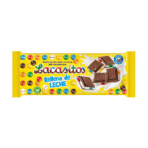 Молочный шоколад со сливочной начинкой и драже в цветной сахарной глазури 100 гр