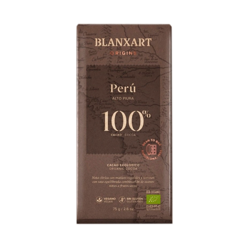 Органический плантационный шоколад Перу 100% 75 г  (арт. BLX49166/BLX)