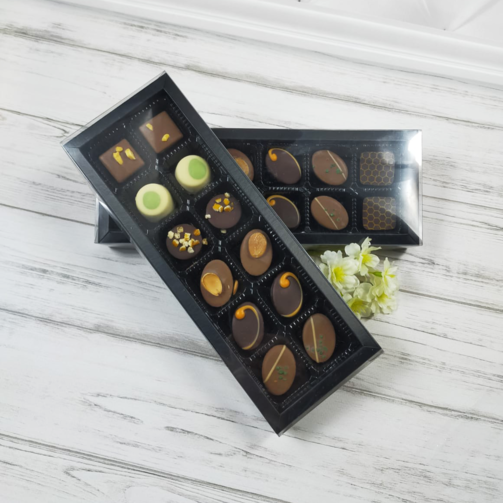 Конфеты ручной работы ассорти из темного и молочного шоколада 155 г  (арт. BLX53036/BLX)