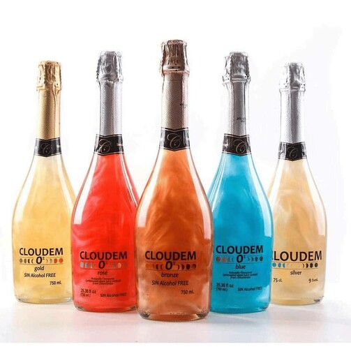 Безалкогольный ароматизированный напиток из фруктового сока с сахаром Клоудем 0% розовый  (арт. ESP5118)