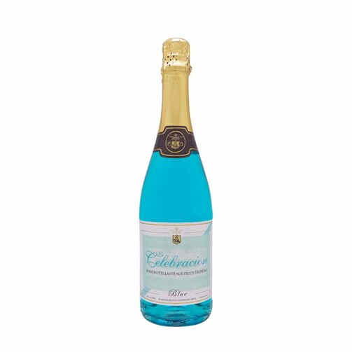 Безалкогольный газированный праздничный напиток БЛЮ (голубой)  (арт. ESP3128)