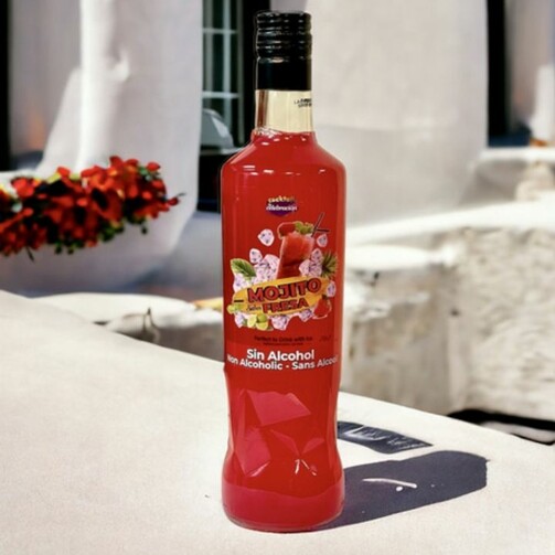 Безалкогольный освежающий праздничный напиток клубничный Мохито  (арт. ESP5001)