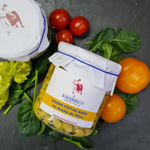 Бобы молодые в оливковом масле  (арт. 1412600)