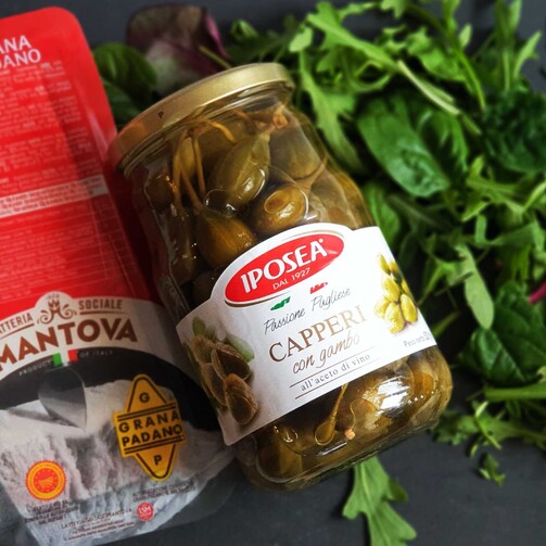 Каперсы Лакримелла с ножкой в уксусе 