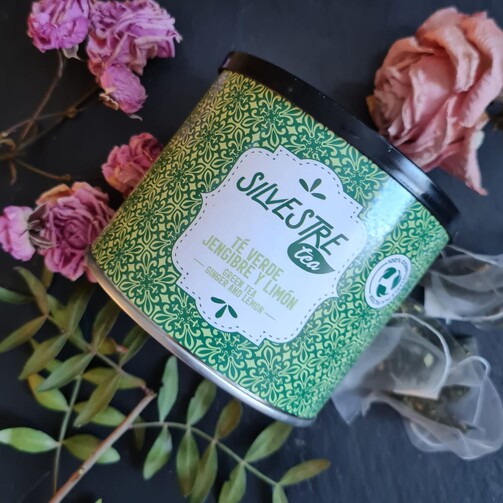 Зеленый чай с имбирем и лимоном  (арт. 1130012509)