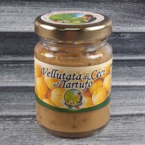 Крем-суп из турецких бобов с трюфелем