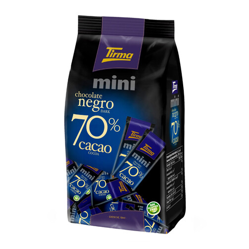 Шоколад Мини - плитки 70% Какао (18 х 10г)  (арт. 021904)