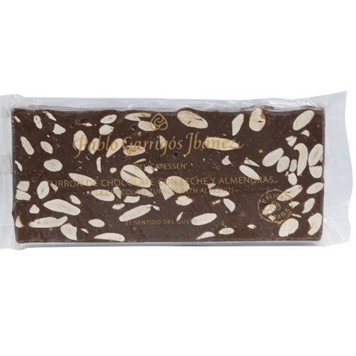 Туррон из молочного шоколада с миндалем в в/у  (арт. DERI04)