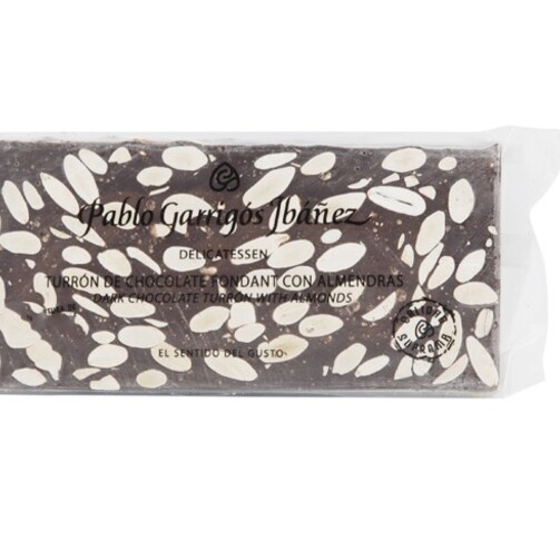 Туррон из темного шоколада с миндалем в в/у  (арт. DERI11)