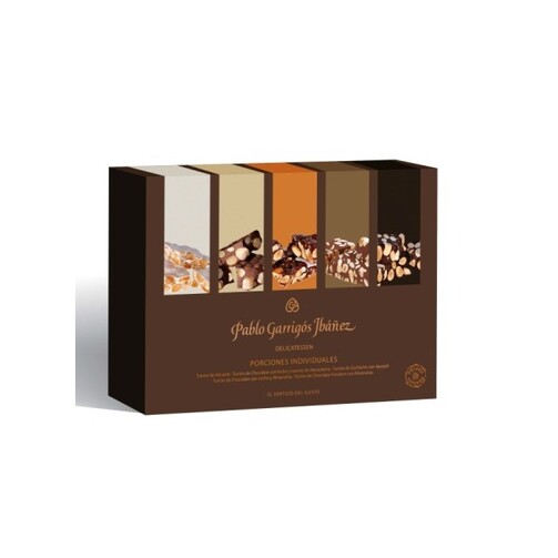 Ассорти турронов 5 видов в подарочной коробке  (арт. DETU10)