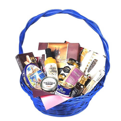 Подарочная корзина продуктовая "Сладкая радость"  (арт. RKМ- 13)