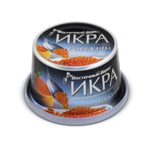 Икра лососевая соленая горбуши 