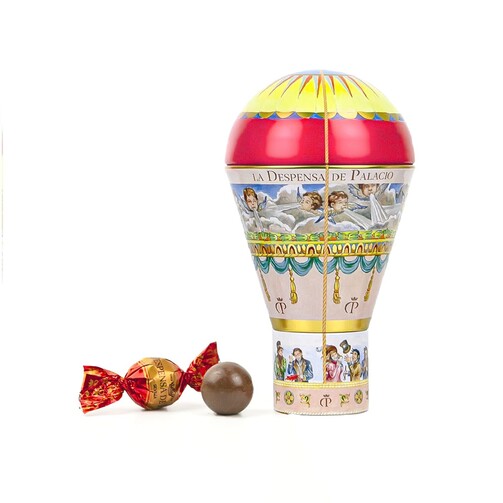 Воздушный шар с шоколадными трюфелями (метал. коробка)  (арт. SKU389)