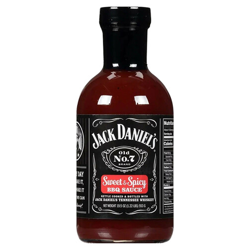 Соус Jack Daniel's BBQ сладкий острый соус барбекю 