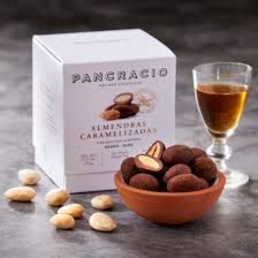 Mini Box Конфеты из цельного карамелизированного миндаля с молочным и темным шоколадом  (арт. PC4270)