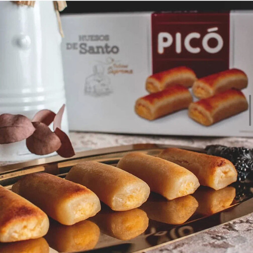 Марципановый десерт с начинкой из заварного крема «Угощение для Санты» 150г  (арт. PIC0398)