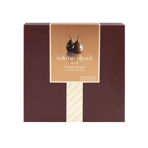 Конфеты инжир в молочном шоколаде с соленой карамелью Milk Rabitos Royale №8  (арт. RM08)