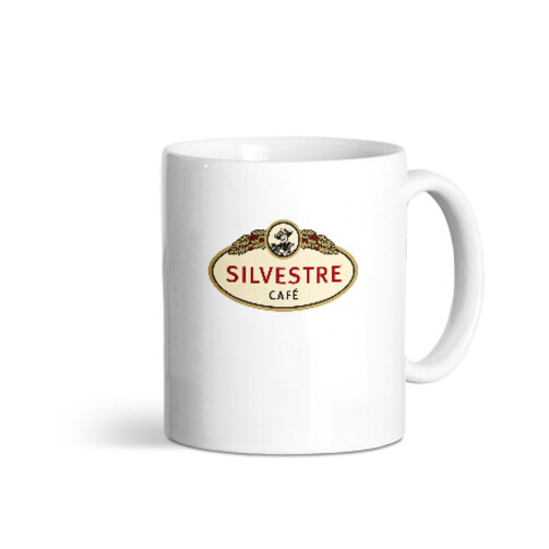 Кружка для латте с логотипом Café Silvestre 