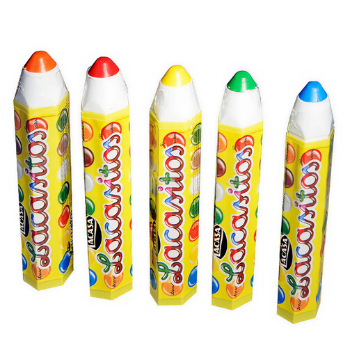 Драже из молочного шоколада в сахарной глазури, карандаши + планшет 5*20 гр.  (арт. LAC058900)