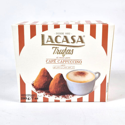 Трюфели со вкусом капучино 200г  (арт. LAC507200)