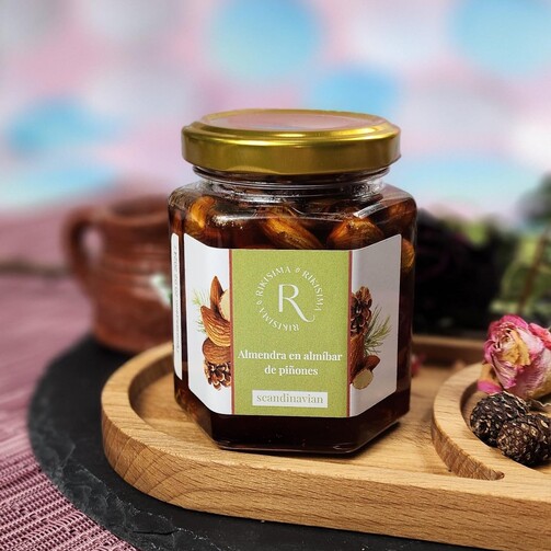 Миндаль в сиропе из сосновой шишки  (арт. ЕБФ-3954)