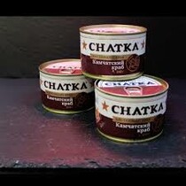 Мясо краба Камчатского в солевой заливке (розочка)