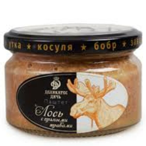 Паштет из мяса лося с пряными травами 