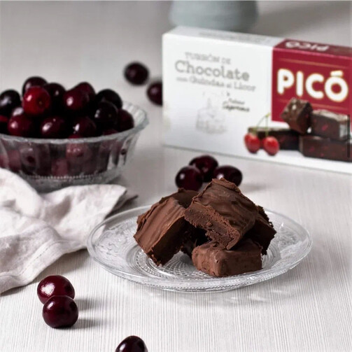 Трюфельный шоколадный десерт с вишней в ликере 200г  (арт. PIC0231)