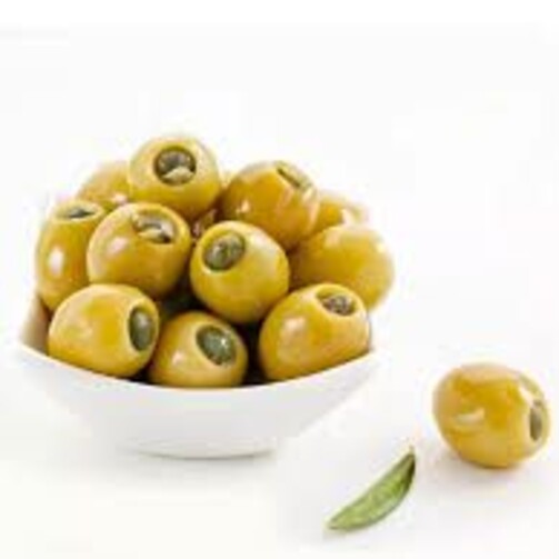 Оливки фаршированные перцем Халапеньо в рассоле 