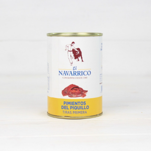 Перец де Пекильо резаный жареный на гриле, ж/б  (арт. 0311201)