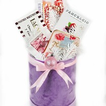 Новогодний набор с продуктами "Праздничный комплимент"