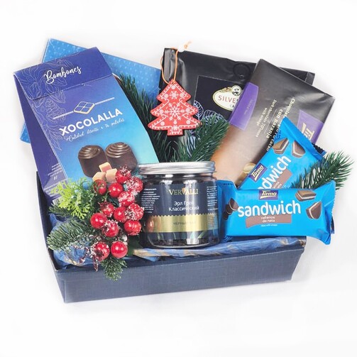 Новогодний сладкий набор "Рождественская радость"  (арт. RKM- 214)