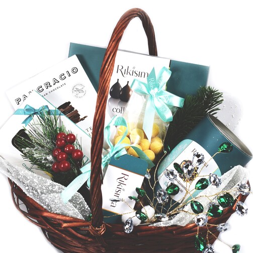 Новогодний продуктовый набор "Настоящий праздник" 