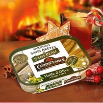 Сардины без кожи и без костей в оливковом масле первого отжима экстра